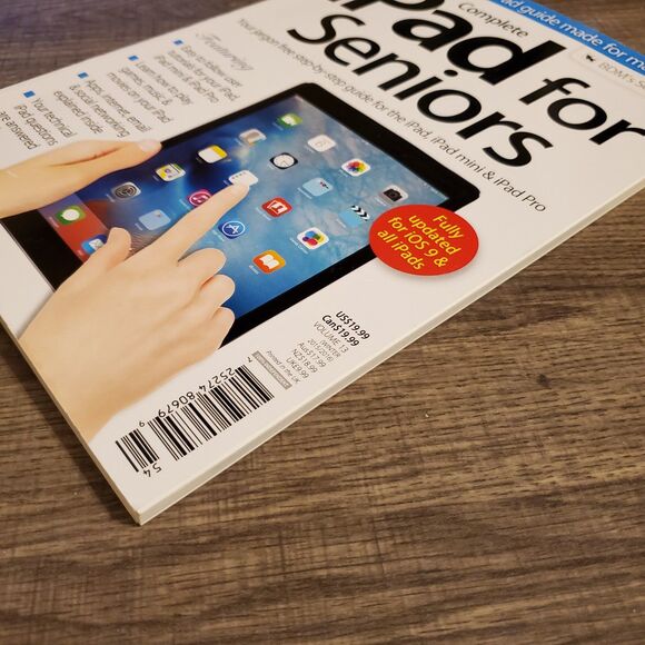 Ipad for seniors paperback book - Picture 4 of 5